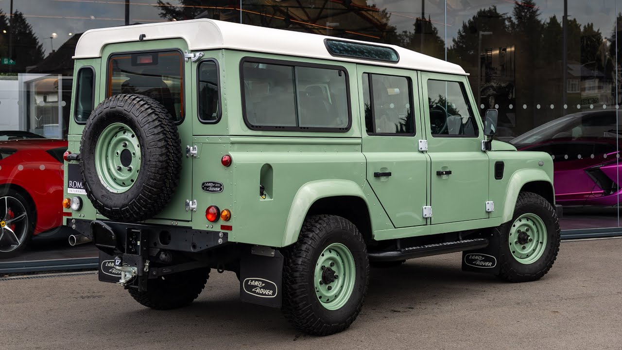 2015 Land Rover Defender 110 Heritage - Grasmere Green - Walkaround & Interior