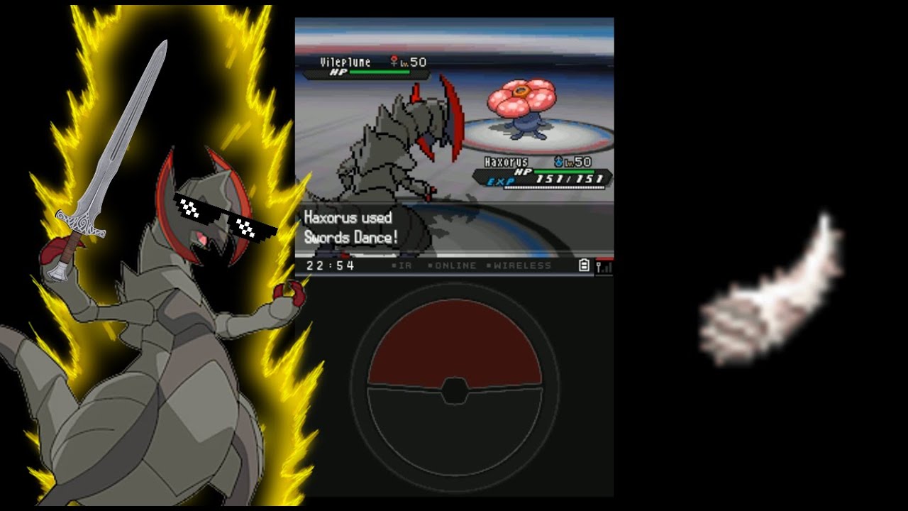 Swords Dance Haxorus Be Like