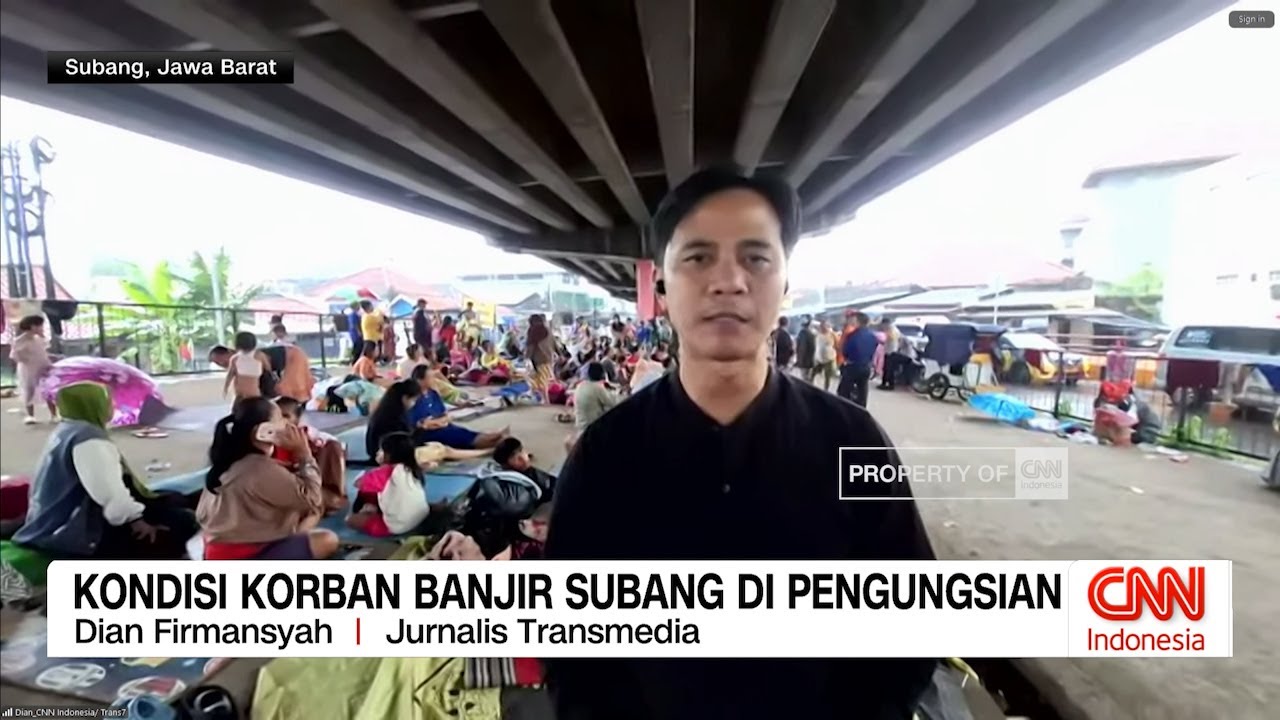 Kondisi Terkini Banjir Subang di Pengungsian