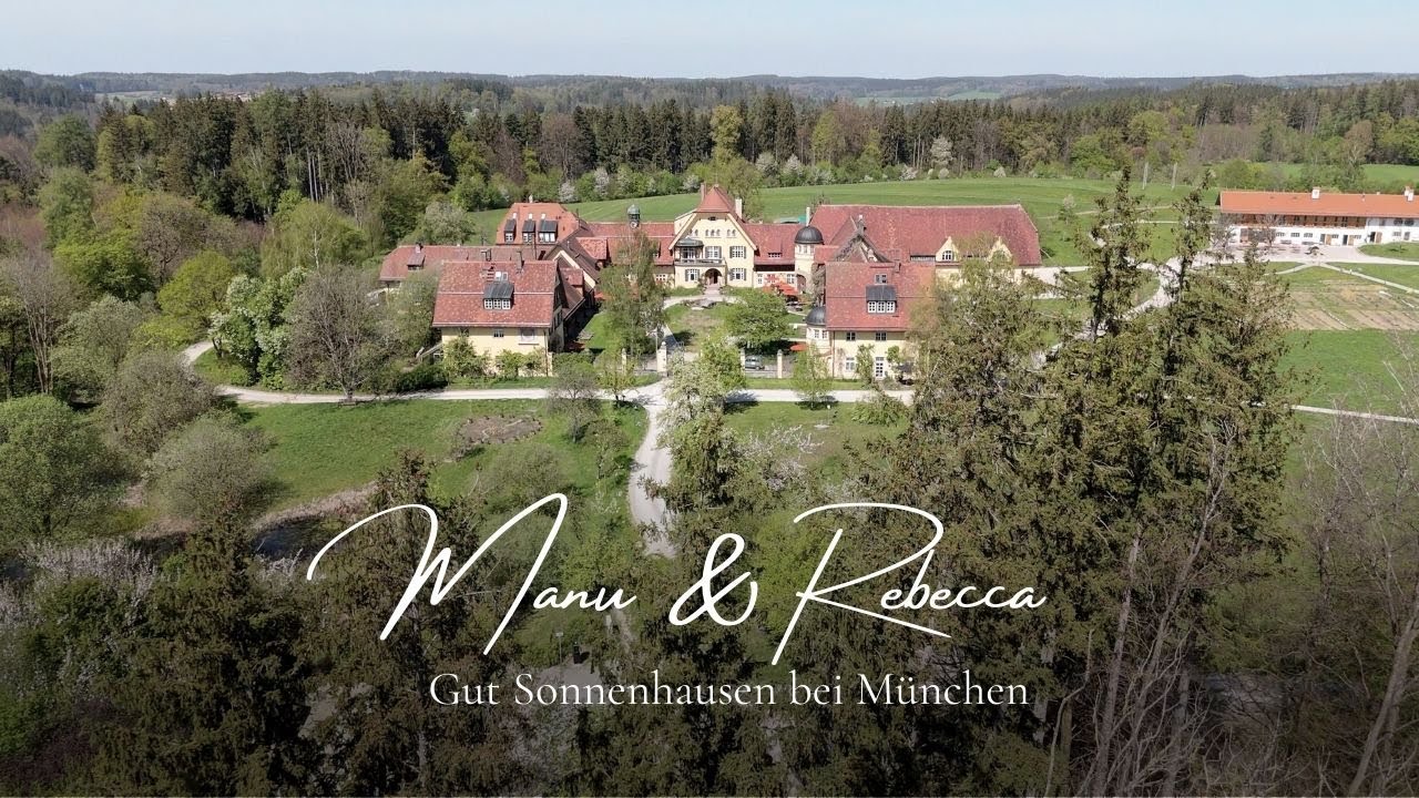 Hochzeitsvideo Gut Sonnenhausen bei München | Manu & Rebecca