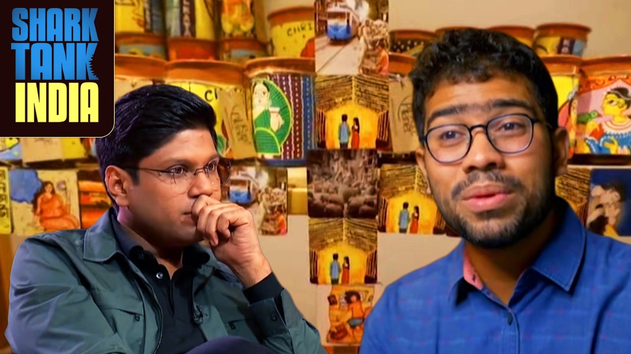 Cup छोटा है, पर उसमें छिपी मेहनत बड़ी है! | Shark Tank India | Male Entrepreneurs