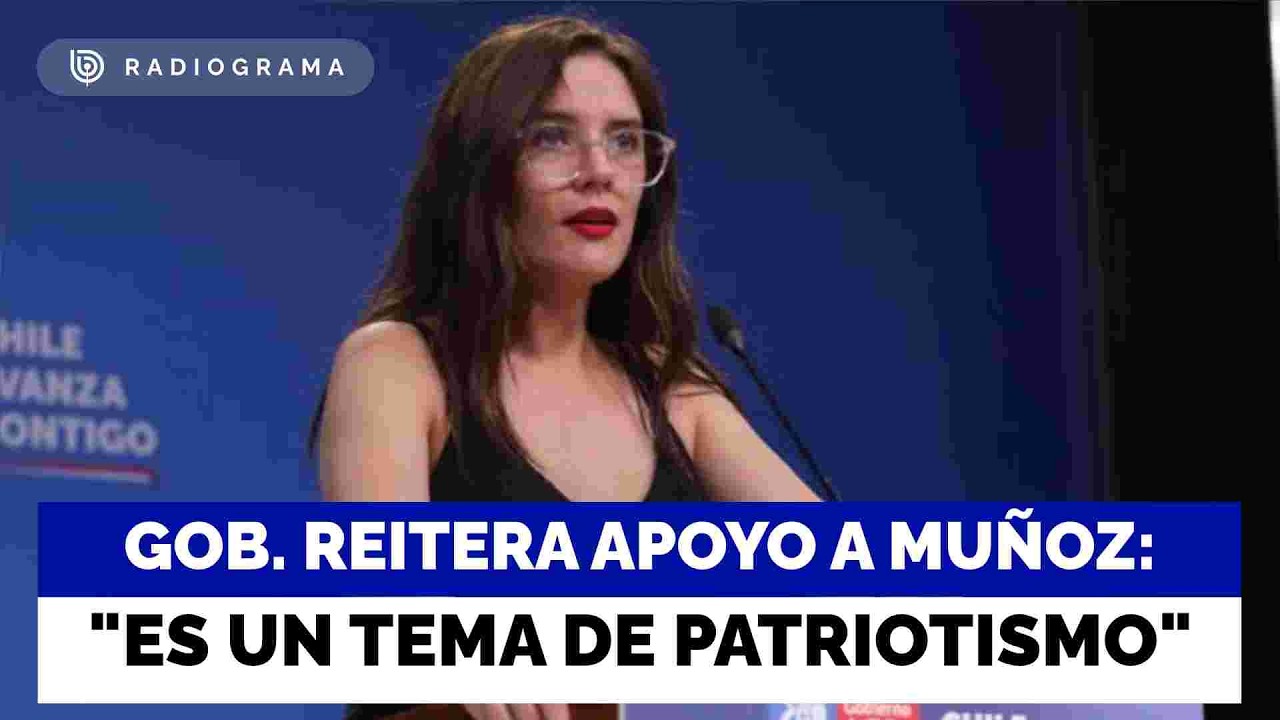 Gobierno reitera respaldo a ministro Muñoz ante sanción de EEUU: 