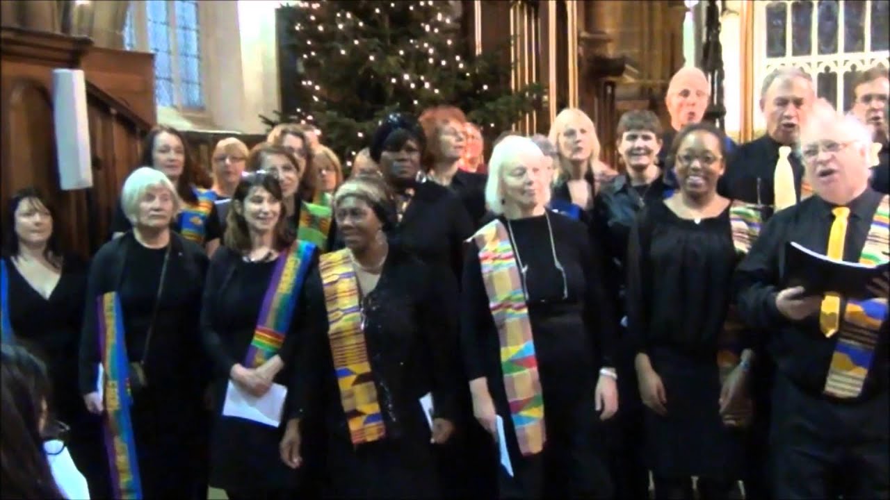 Leicester Amika Choir: Nkosi Sikelel' iAfrika - Nelson Mandela memorial, Leicester