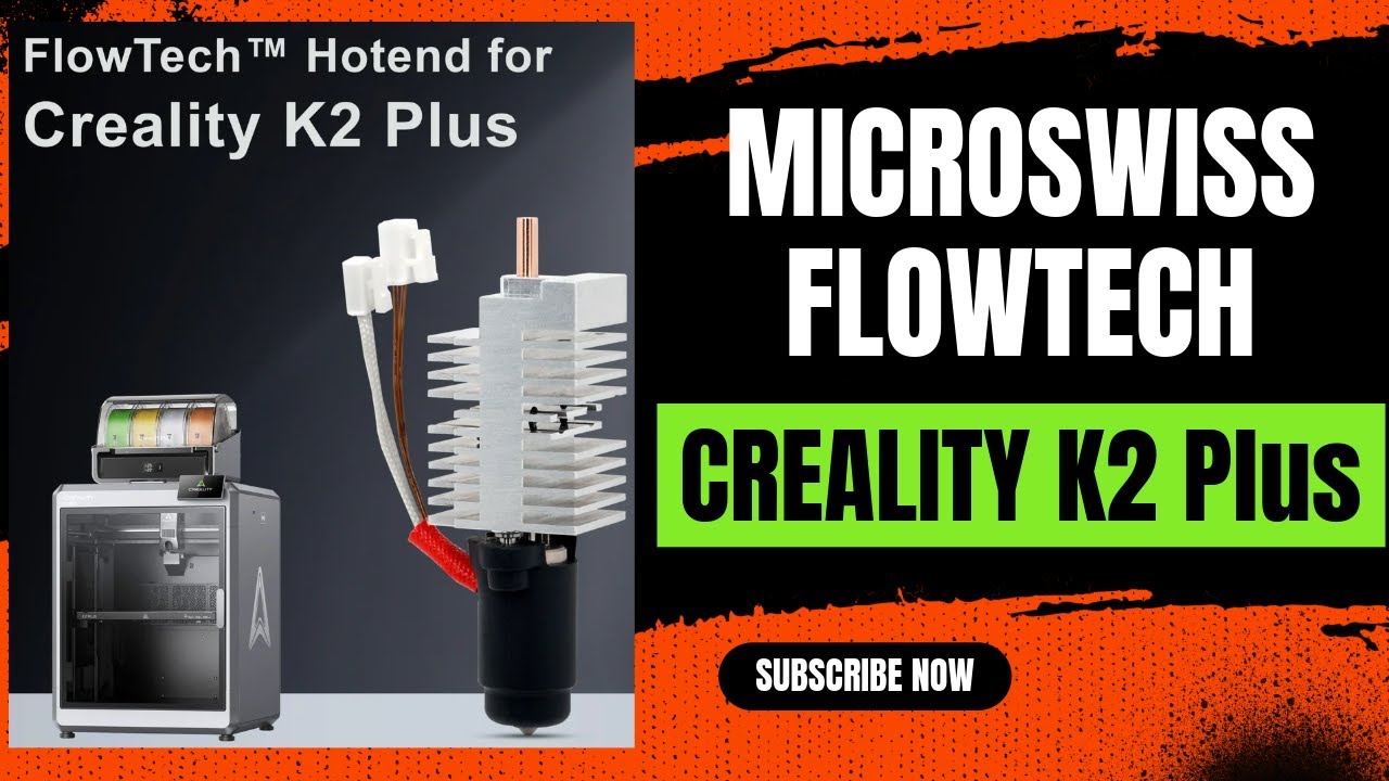 Серия обновлений Creality K2 Plus: замена стандартного хотэнда на Micro Swiss.