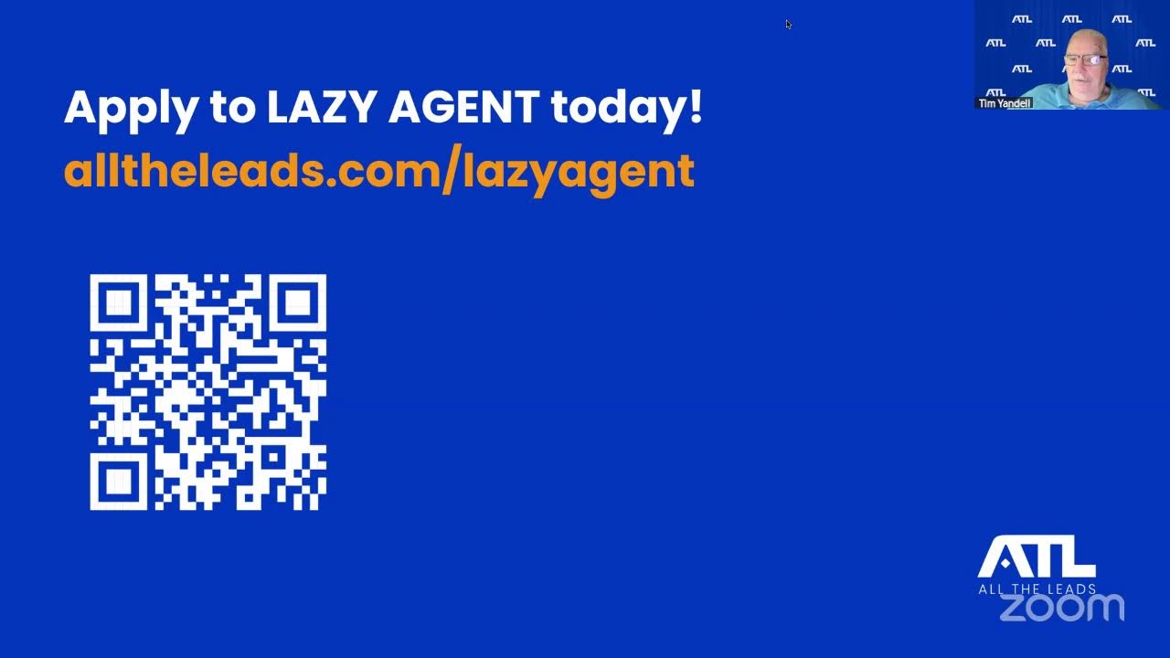 Introducing the Lazy Agent Program! The Effortless Lead Capture & Deal Workflow | ATL Mastermind 557