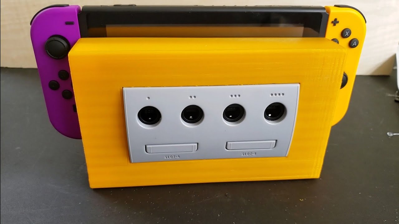 Custom Gamecube Nintendo Switch Dock