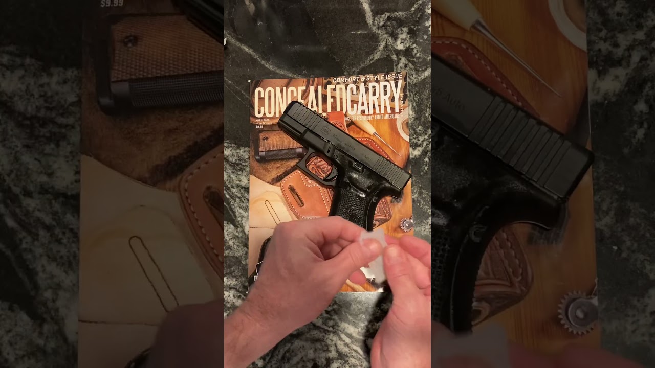 GLOCK 30 GEN 5 Handleitgrips black edge series installation 