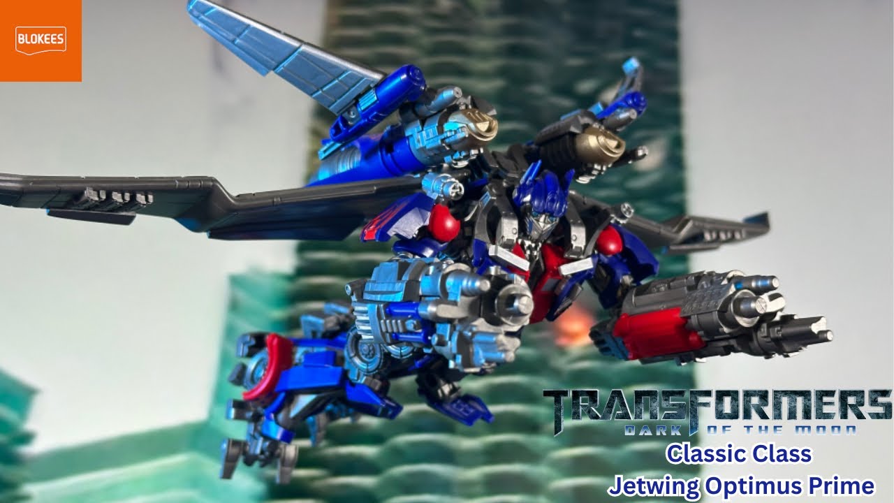 This is one of the best model Kits I’ve Built! Blokees JetWing Optimus Prime