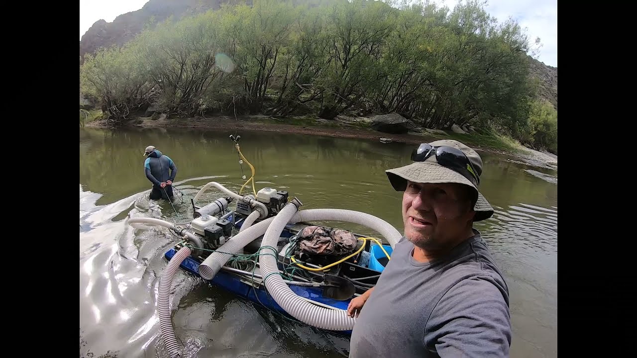Gold Dredging Hell's Canyon (Central Otago NZ)