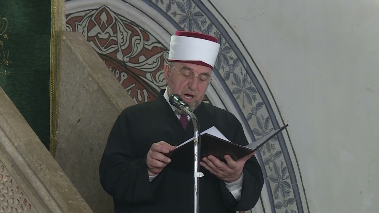 Hytbeja e Myftiut të Kosoves, Naim ef. Tërnava