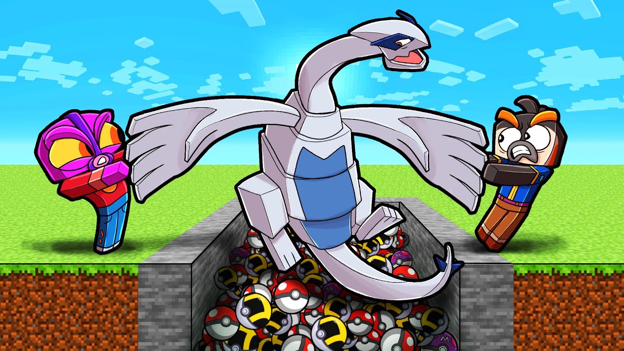 1 vs 3 Pixelmon CRANE Game Challenge! (Minecraft Pokemon)