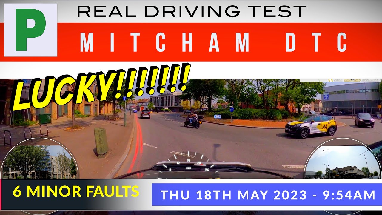 DRIVING TEST @ MITCHAM DTC 04 18TH MAY 2023 09:54AM (WITH COMMENTARY) #DRIVINGTESTVIDEO #MITCHAM