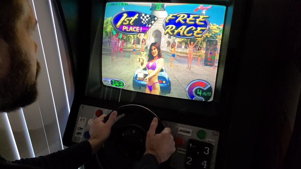 Cruis'n Exotica Original Arcade Machine Gameplay