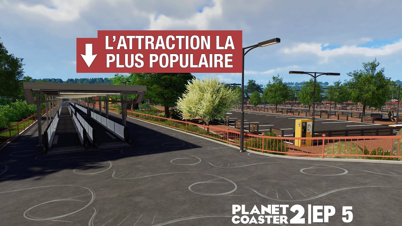L'accès principal du parc | Planet Coaster