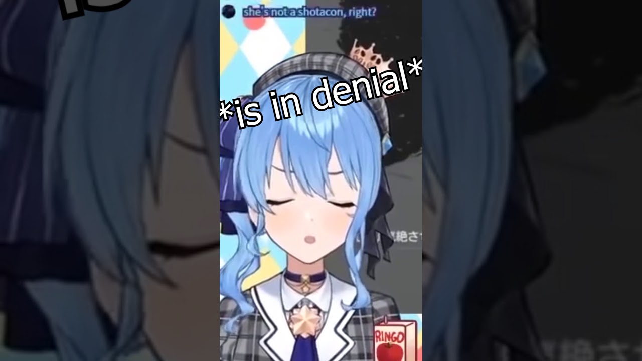 When You Call Suisei Shotacon #Hololive #Shorts