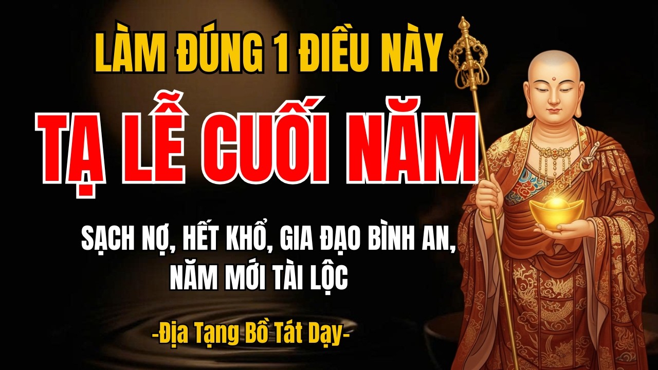 Làm Lễ Tạ Ơn Cuối Năm Thế Này – Sạch Nợ, Hết Khổ,  Gia Đạo Bình An Năm Mới Tài Lộc Ùn Ùn Kéo Đến
