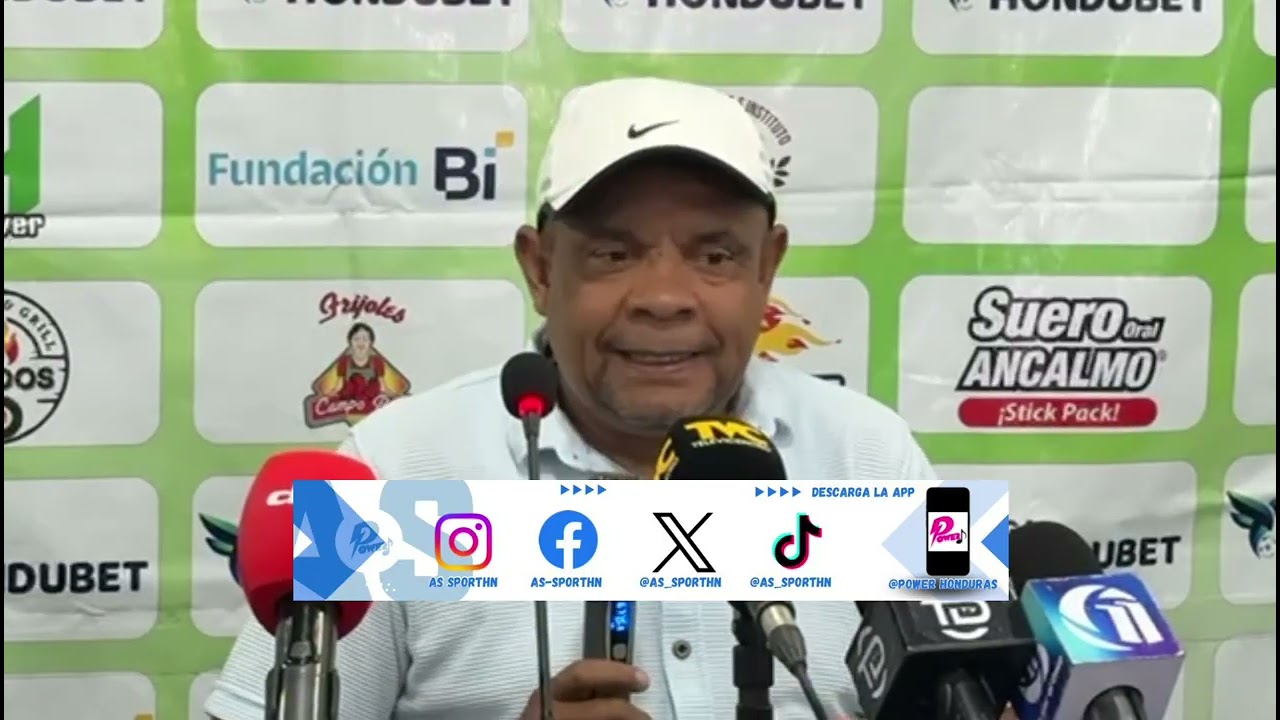 Conferencia de prensa Raúl Cáceres DT de Platense tras empatar ante Choloma 