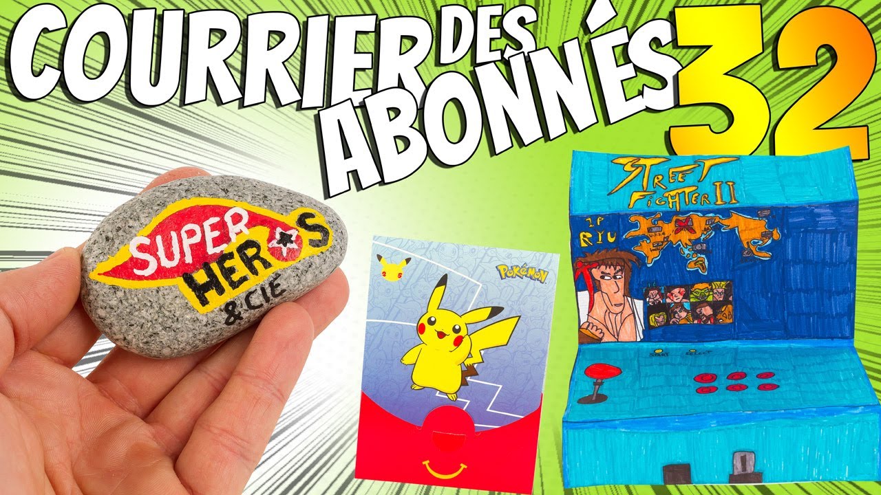 Courrier des Abonnés Episode 32: Une carte Pokémon unique et un cadeau personnalisé de fous