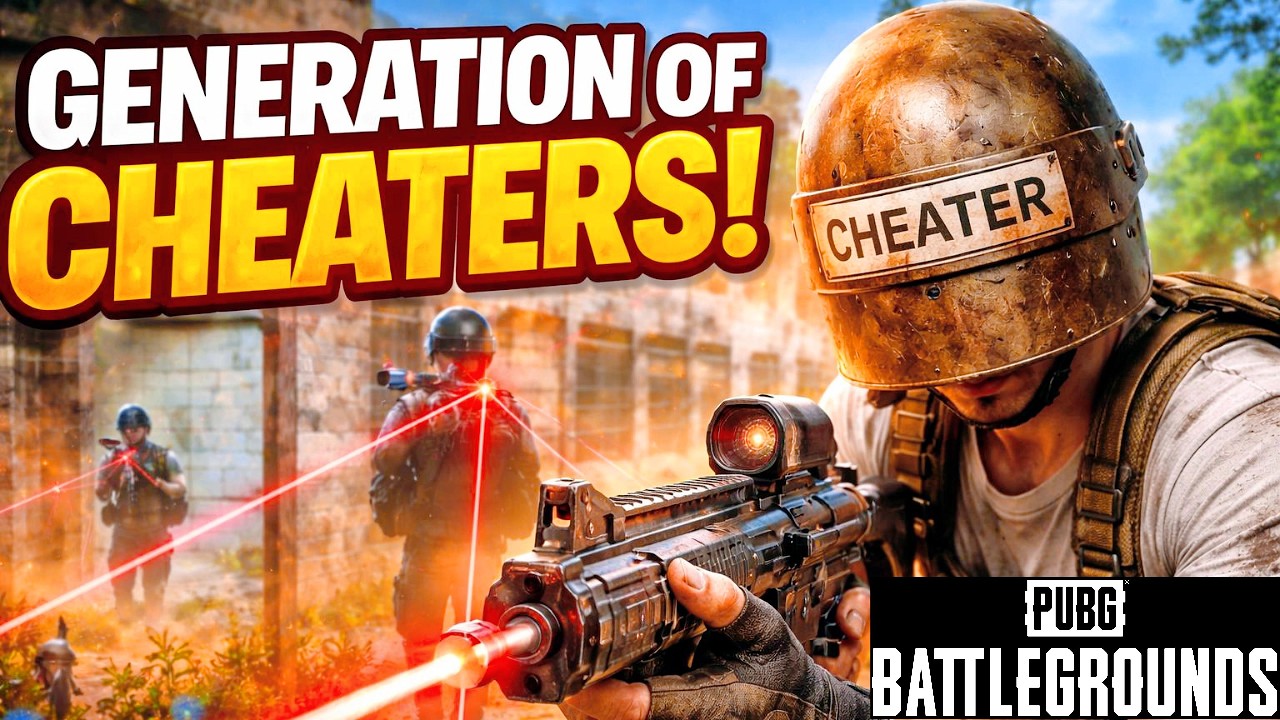 Generation of Cheaters! | They cheat by DEFAULT | Names On | PUBG (PC)