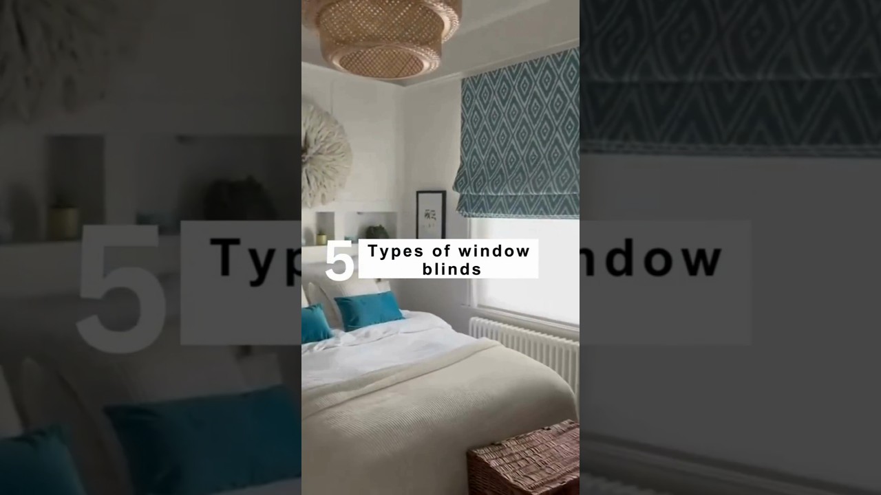 Choosing The Right Window Blinds: 5 Top Picks. #windowblinds #windowblindsdesign