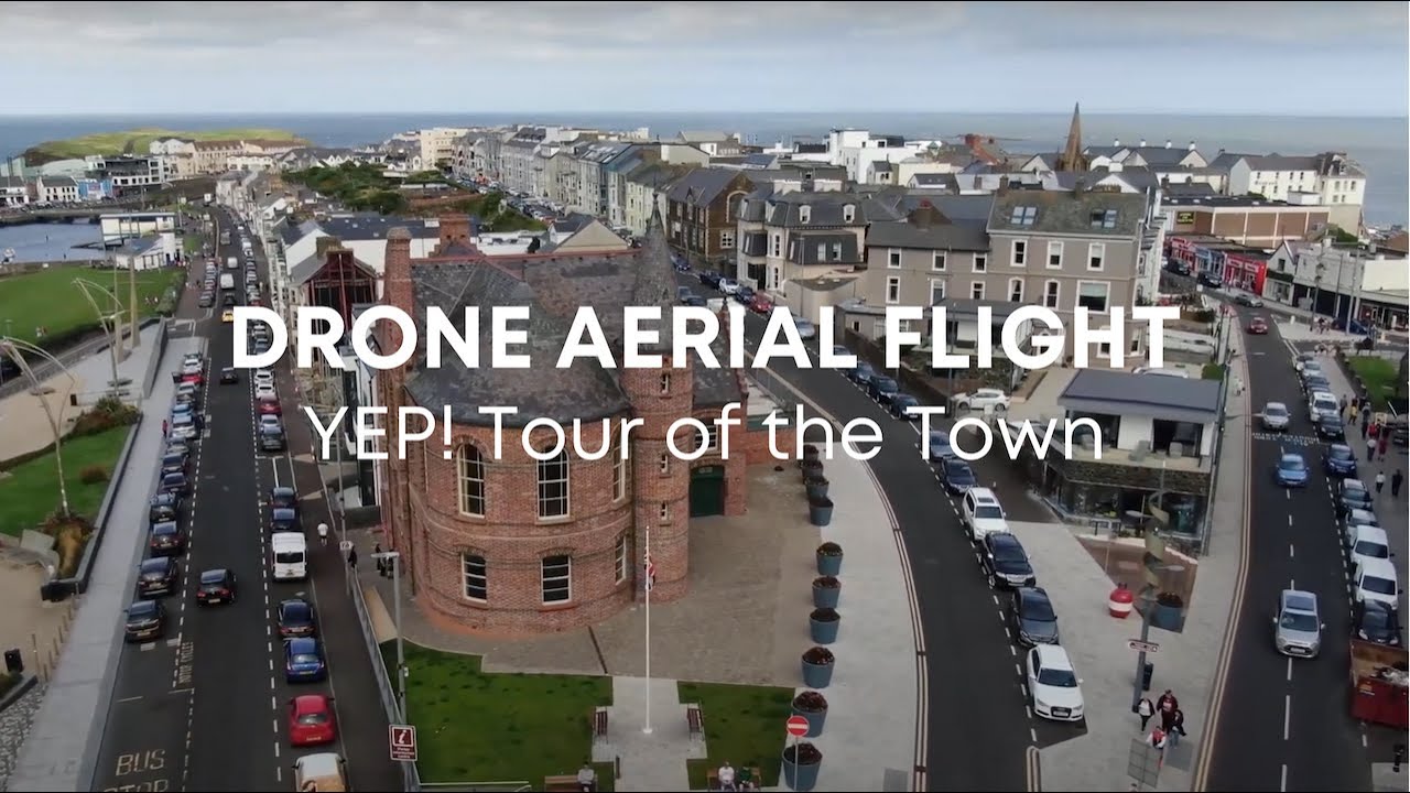 Discover Portrush - YEP! Tour of the Town Drone Aerial Flight