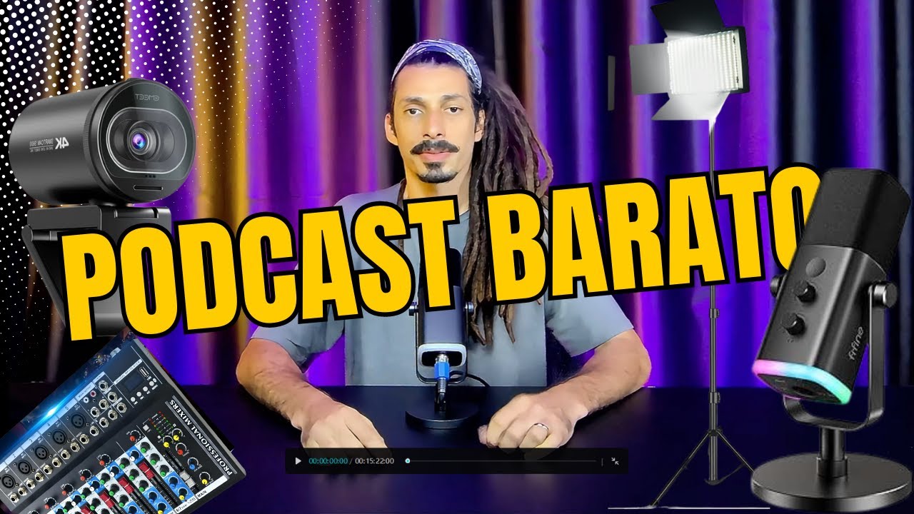 COMO MONTAR UM PODCAST BARATO