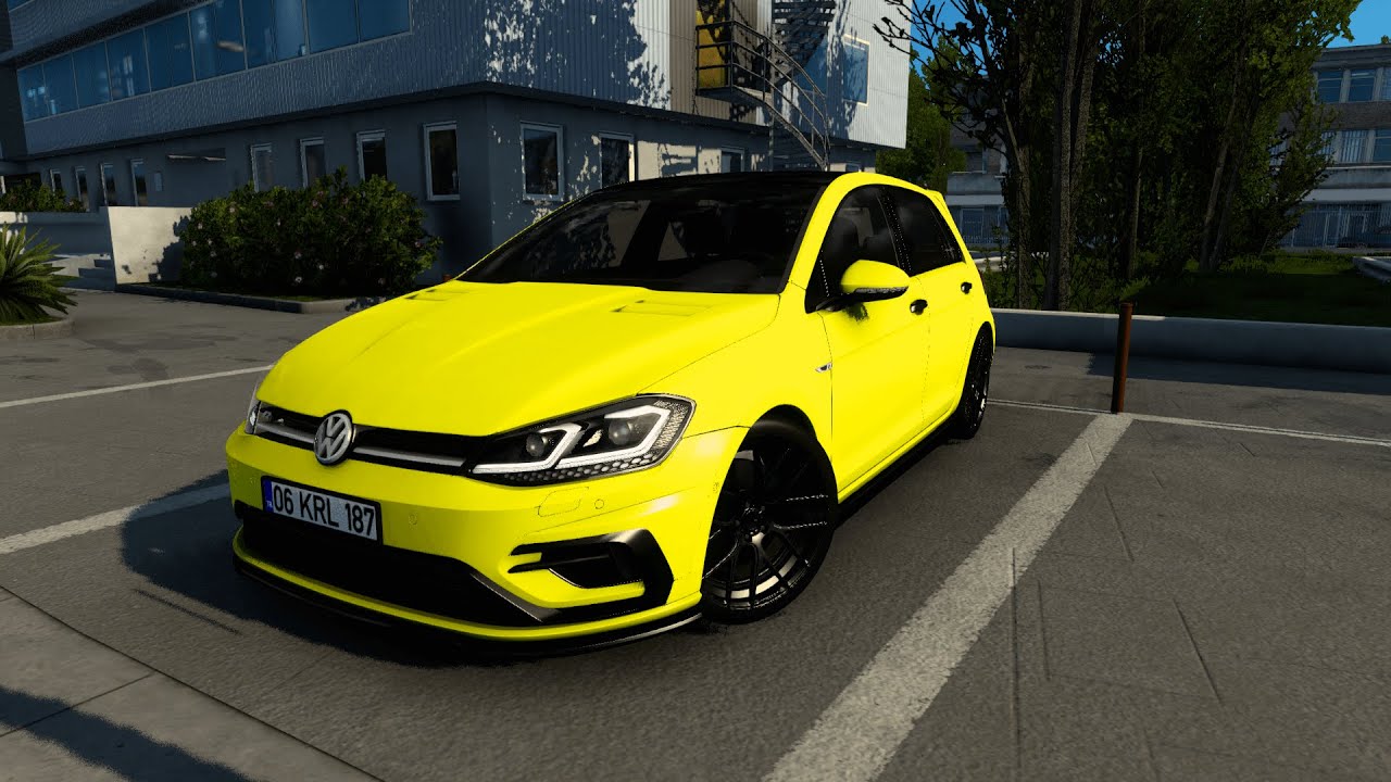 Volkswagen Golf R Line 7.5 2018 - Euro Truck Simulator 2 [v1.46]