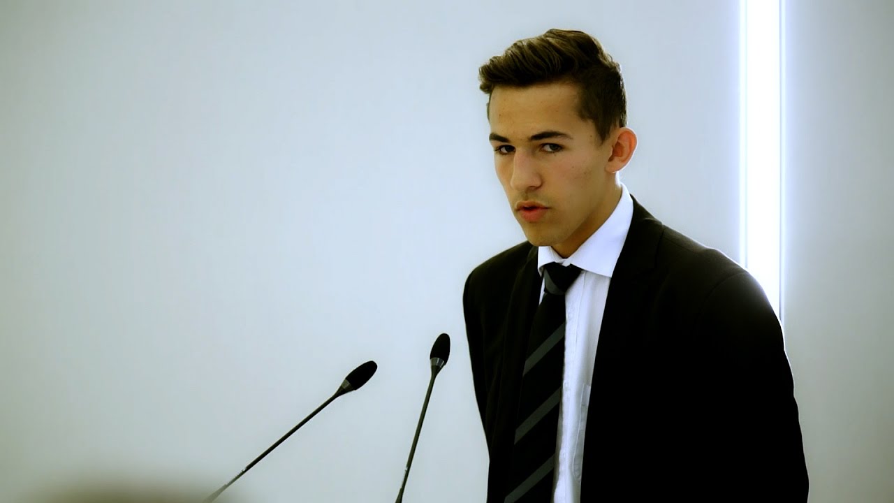 Concours d'éloquence 2017 : Enzo Lefebvre