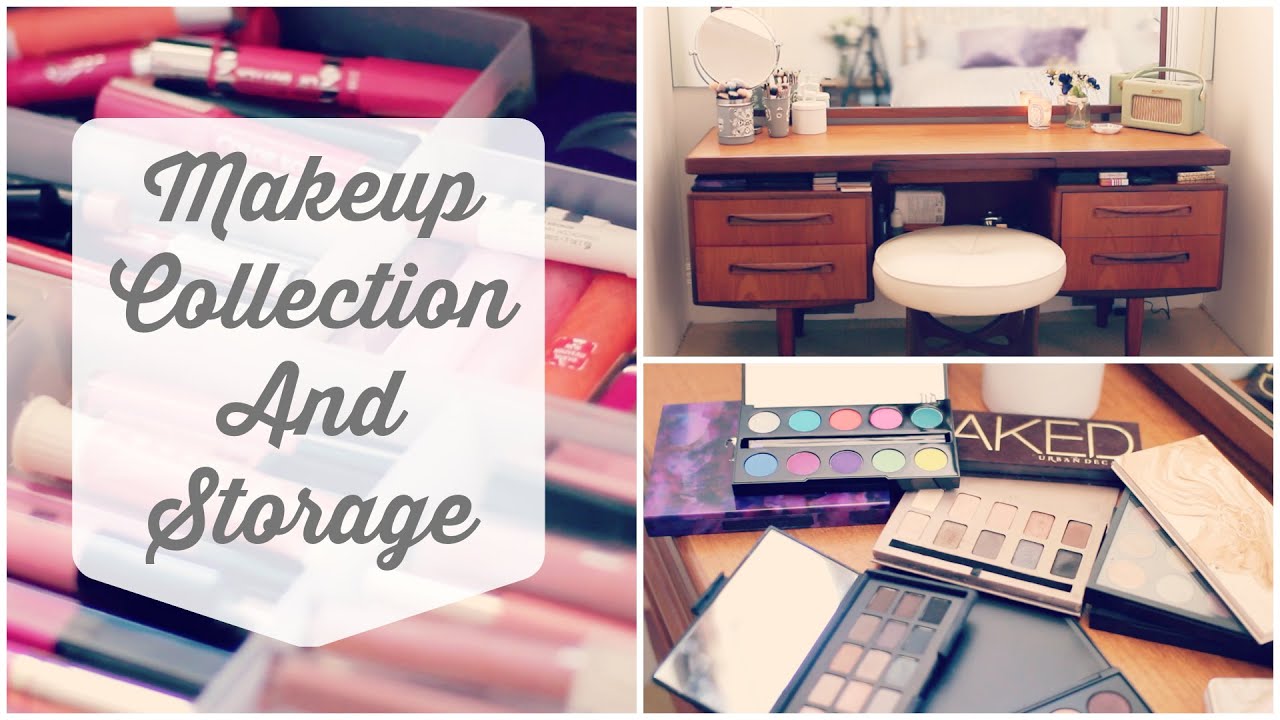 My Makeup Collection & Storage | Zoella