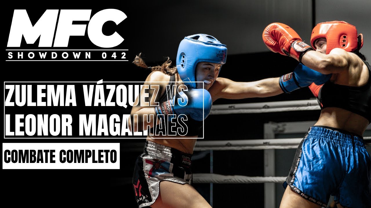 MFC042 | Zulema Vázquez VS Leonor Magalhaes | Kick Boxing Amateur | Combate completo