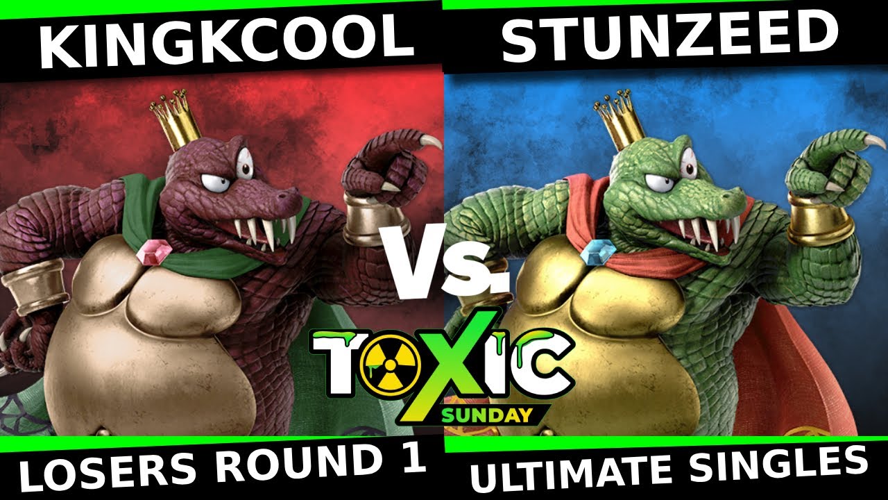 Toxic Sunday 18 – KingKCool (King K. Rool, Piranha Plant) vs Stunzeed (King K. Rool, Falco) - SSBU