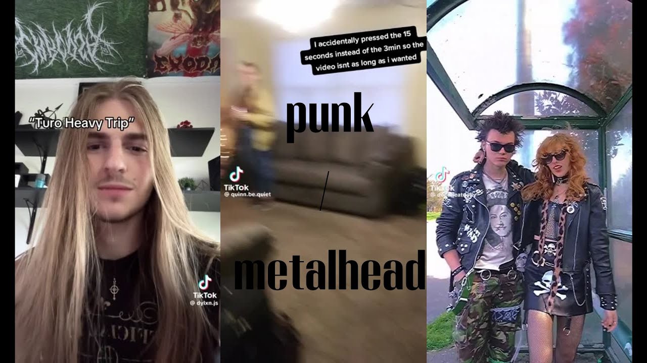 PUNK AND METALHEAD TIKTOK COMPILATION