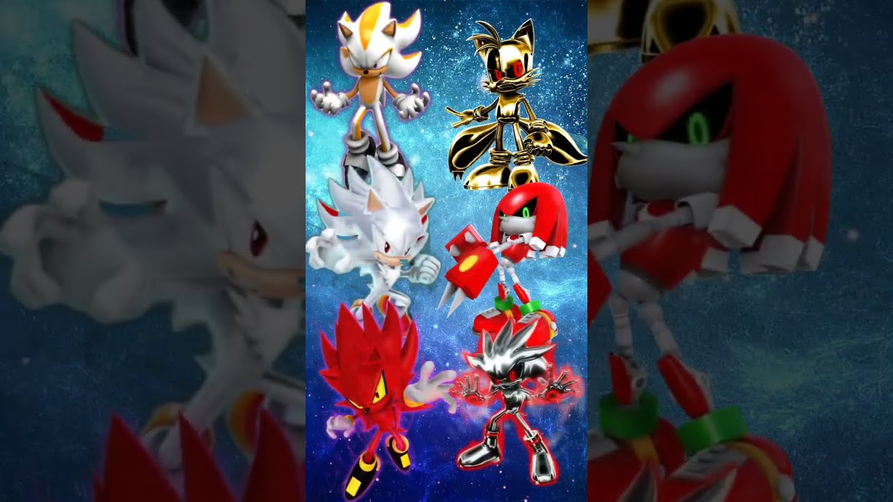 Hyper Seelkadoom, Hyper Shadic, Perfect Nazo Vs Sonic Universe #Shorts #Sonic #Games #Edit