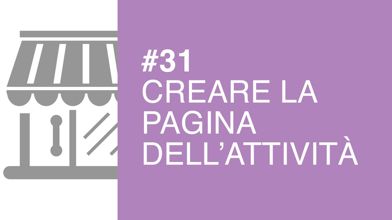 La pagina il Ristorante - Tutorial #31