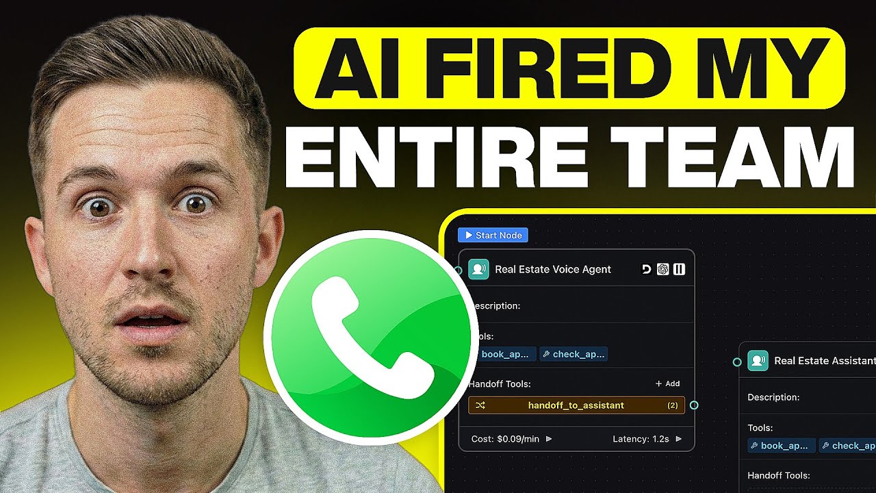 I Built an AI Voice Agent That Never Misses a Call (Free Template)