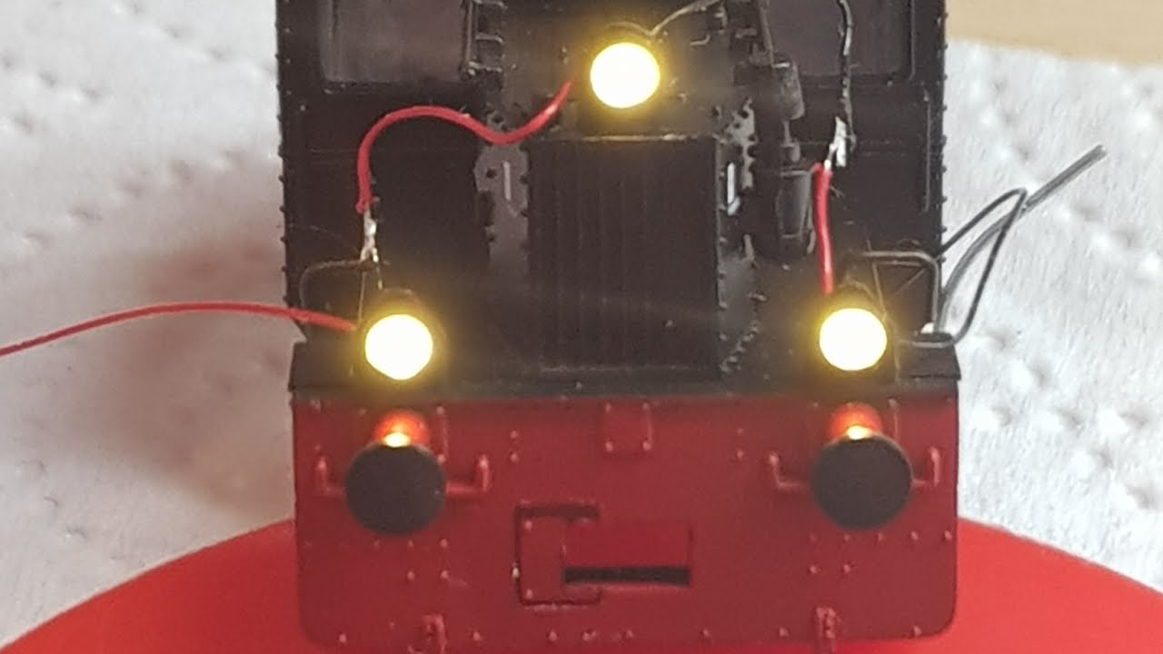Umbau Arnold Köf TT mit neuem Motor,Pufferspeicher und Licht!!!