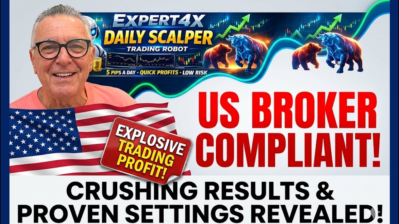 Робот для ежедневного скальпинга Expert4x теперь соответствует требованиям американских брокеров....