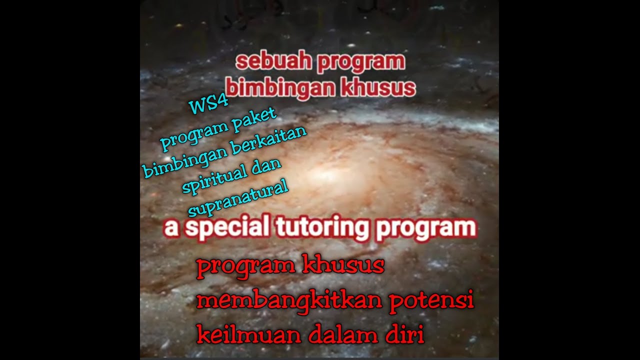 Program Bimbingan Spiritual & Supranatural