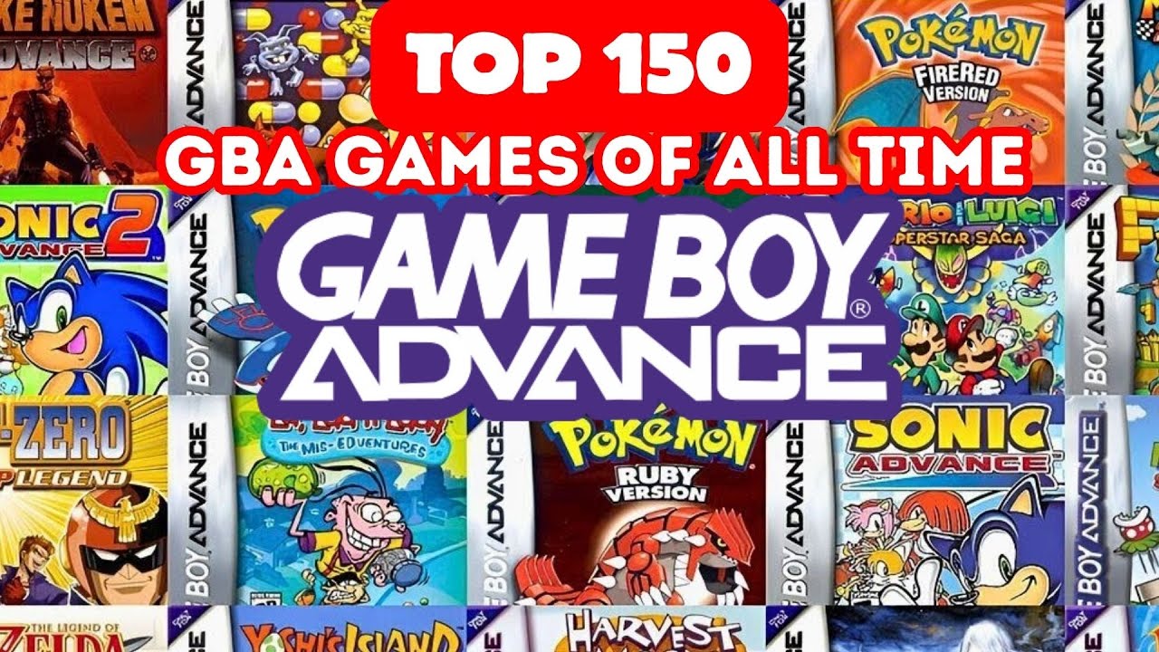 Top 150 GBA Games of All Time | Best Game Boy Advance Classics 🎮✨