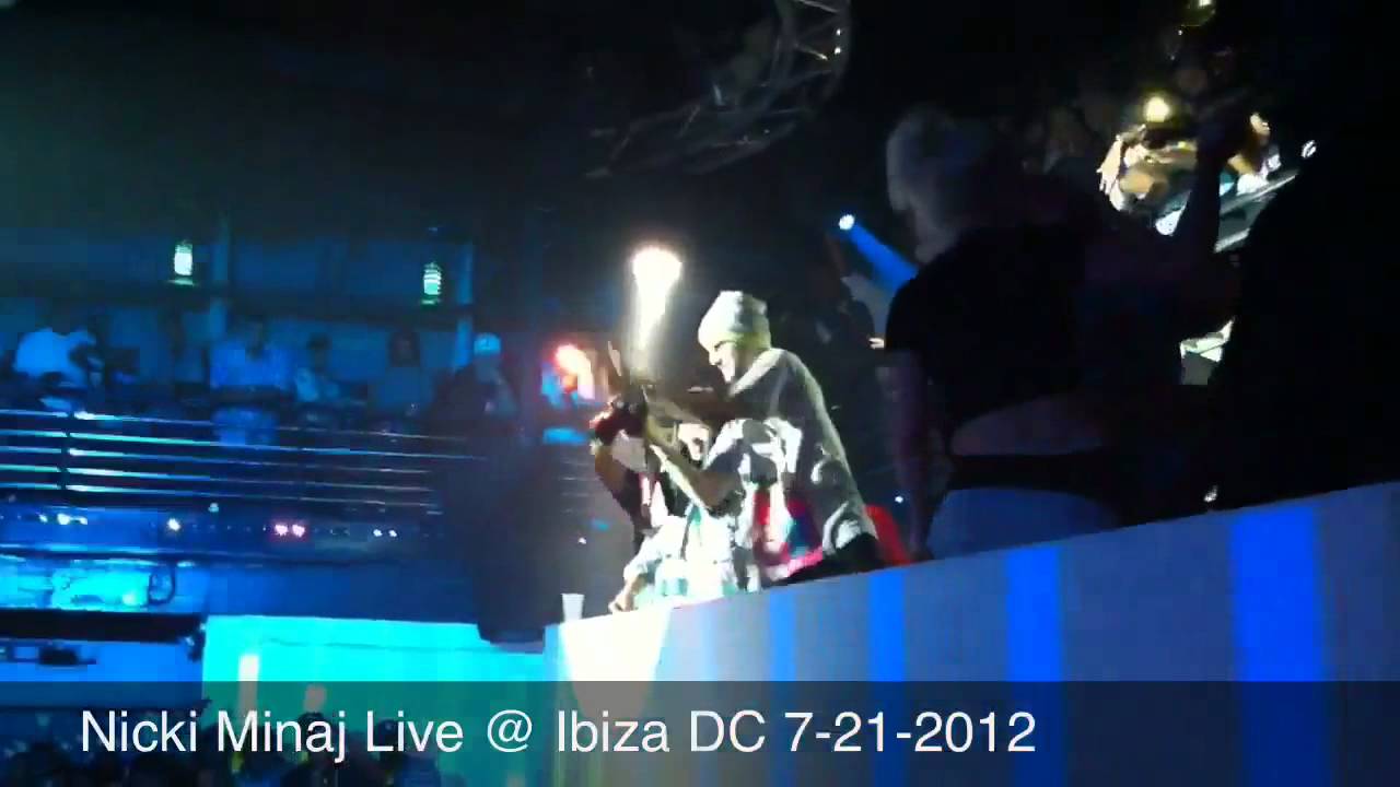 Nicki Minaj Live @ Ibiza DC 7-21-2012