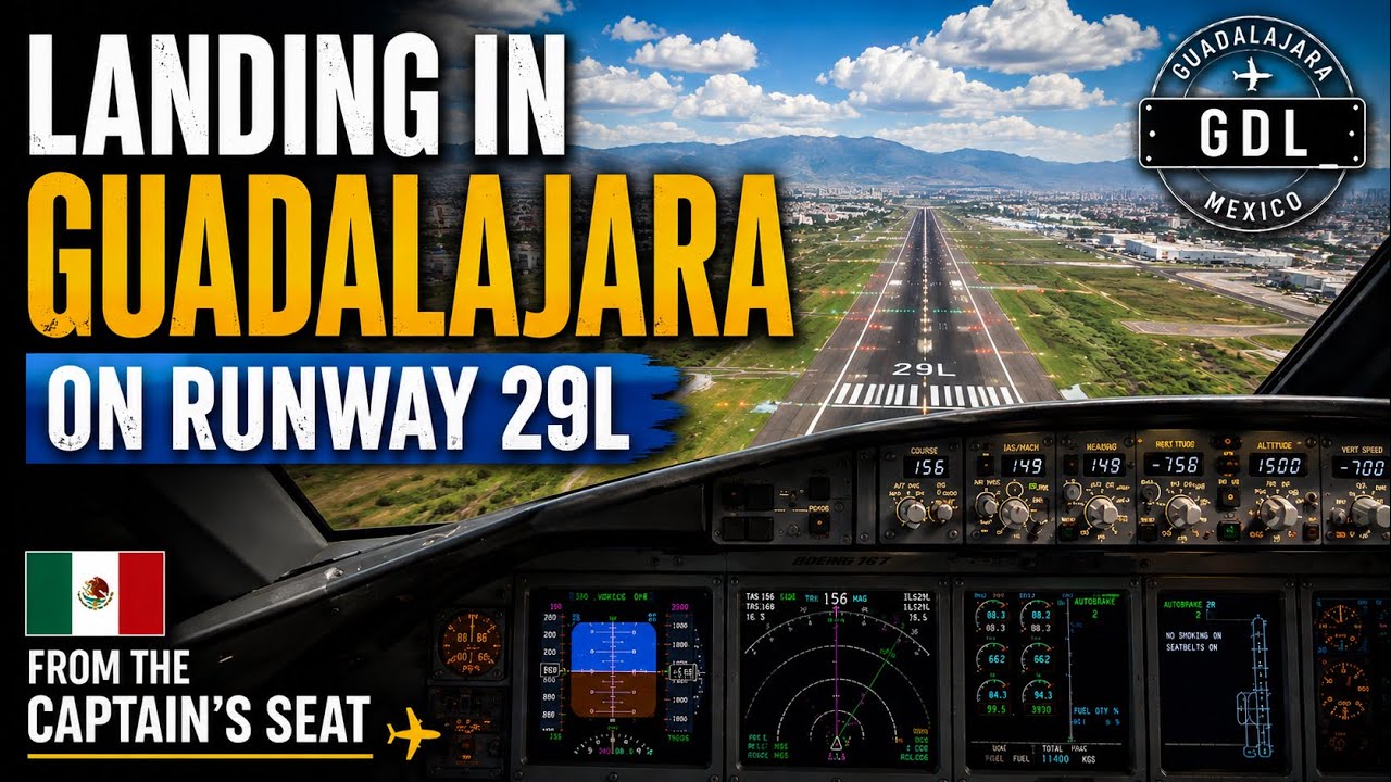 Landing in Guadalajara, Mexico 🇲🇽