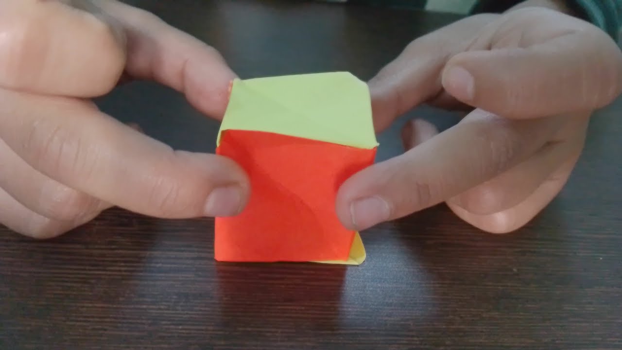 TRANSFORMING CUBE..#diy #colourpapercraft #paperart #craft 