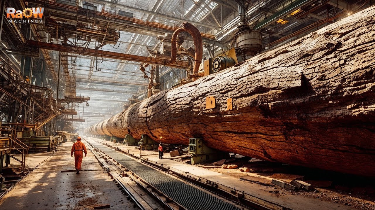 Inside America’s Last and Largest Steam-Powered Sawmill – Hull-Oakes Lumber Legacy