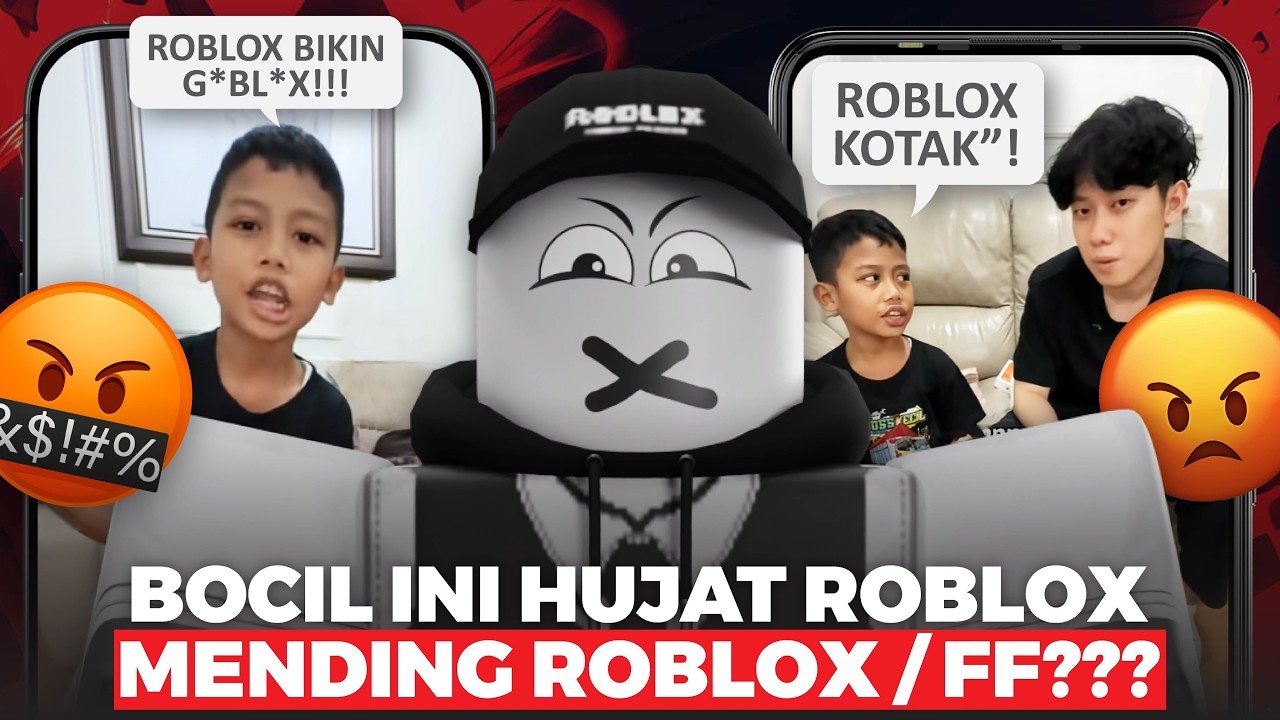 BOCIL DI WILLIE SALIM INI HUJAT ROBLOX?? MENDING EFEF ATAU ROBLOX??