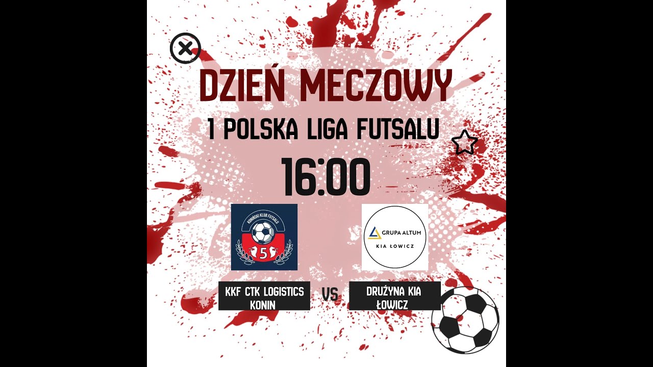 KKF CTK Logistics Konin vs KIA Łowicz