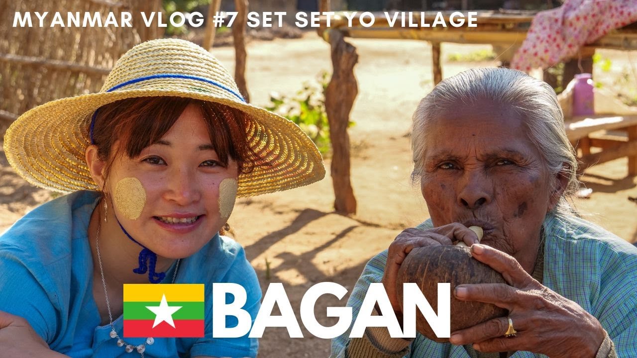 ミャンマーの旅７  聖地ポッパ山とサッサヨー村で大五郎に出会う。バガン【Go to MyanmarVol.7 Bagan2 Set Set Yo Mt.Popa】