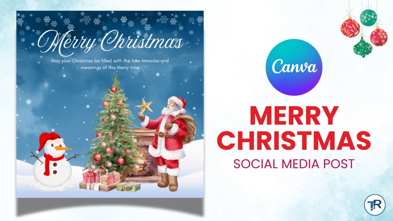 Рождественский пост в социальных сетях | Рождественский пост в социальных сетях | #canvahindi #ch...