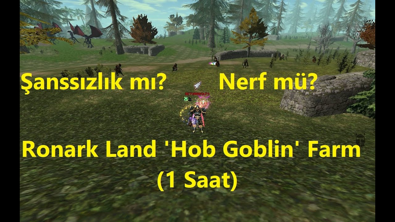 Knight Online // Ronark Land Hob Goblin Farm
