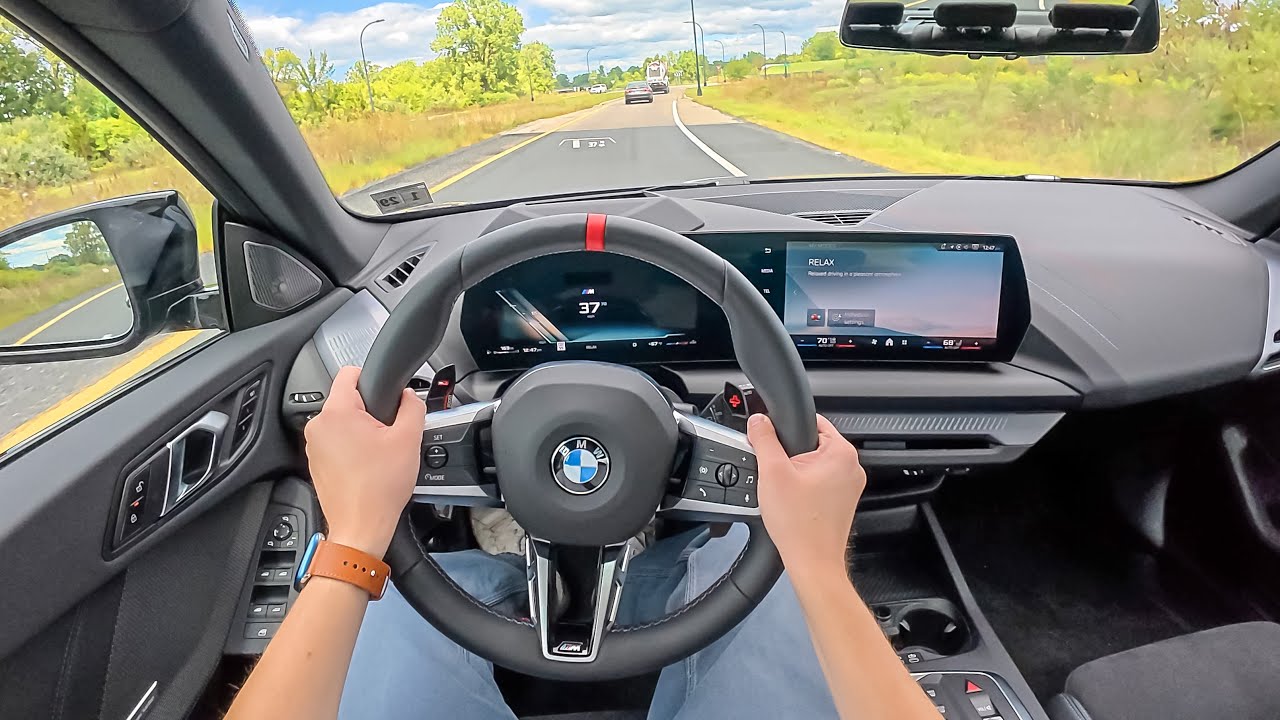 2025 BMW M235 xDrive Gran Coupe - POV Test Drive (Binaural Audio)