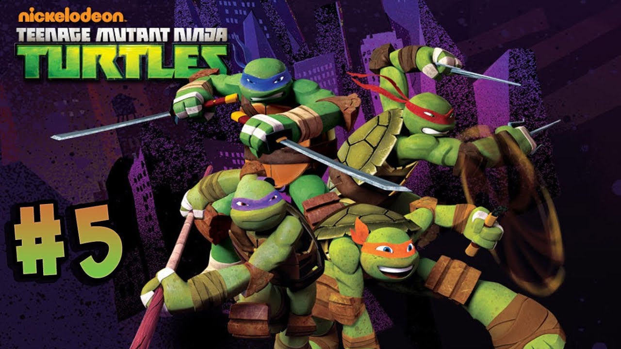 Nickelodeon's Teenage Mutant Ninja Turtles - Walkthrough - Part 5 - Subway (X360) [HD]